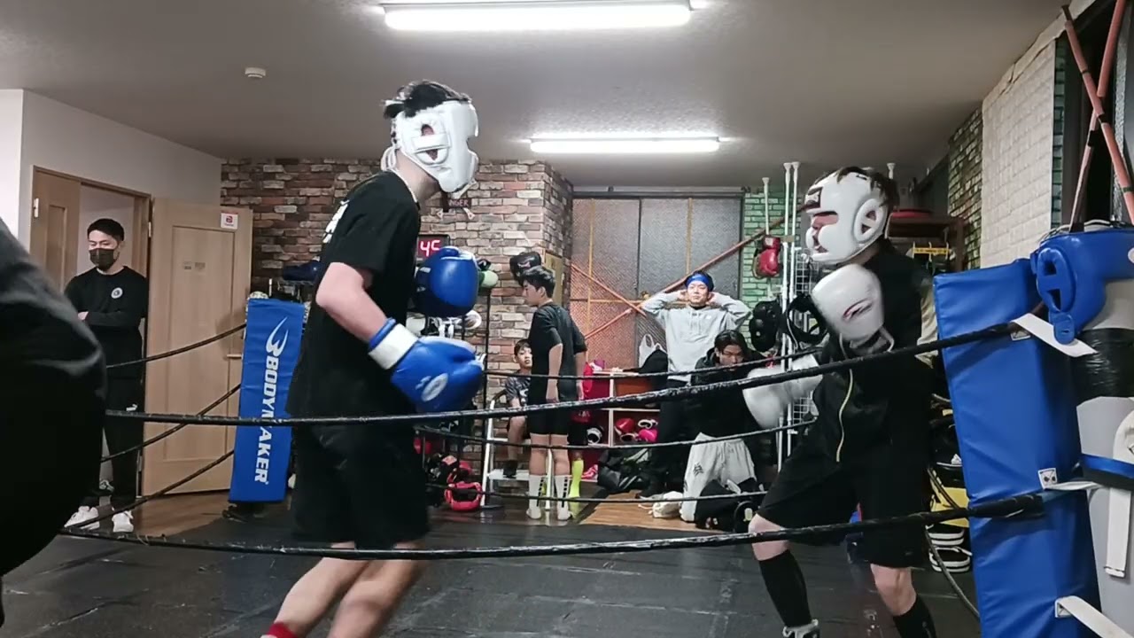 日本ランカーVS勝利に飢えた男　スパーリング#boxing #スパーリング #トライバルボックス 