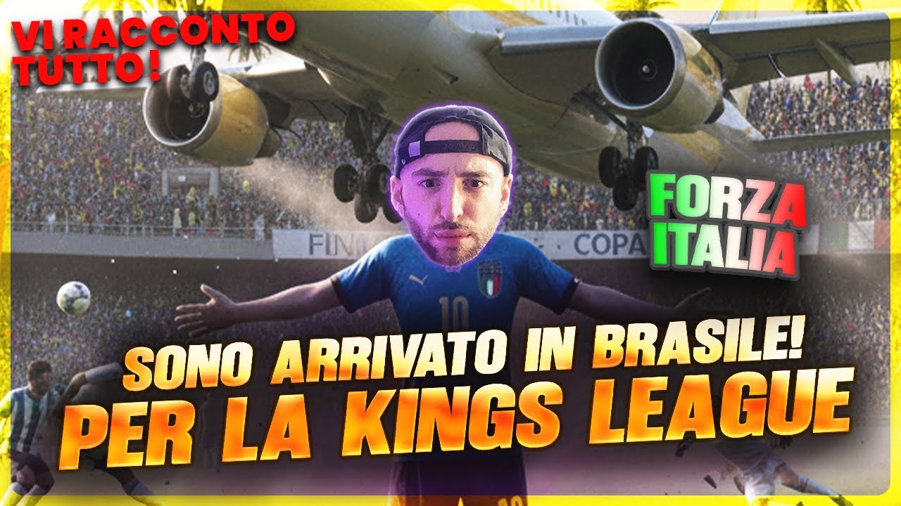 SONO ARRIVATO IN BRASILE, VI RACCONTO TUTTO! *MONDIALI KINGS LEAGUE*