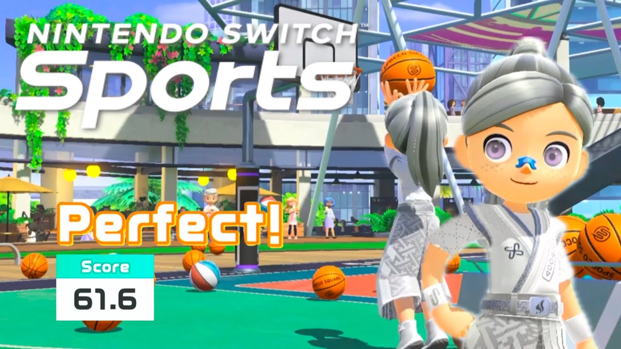 【Nintendo Switch Sports Basketball🏀】 Perfect Gameplay