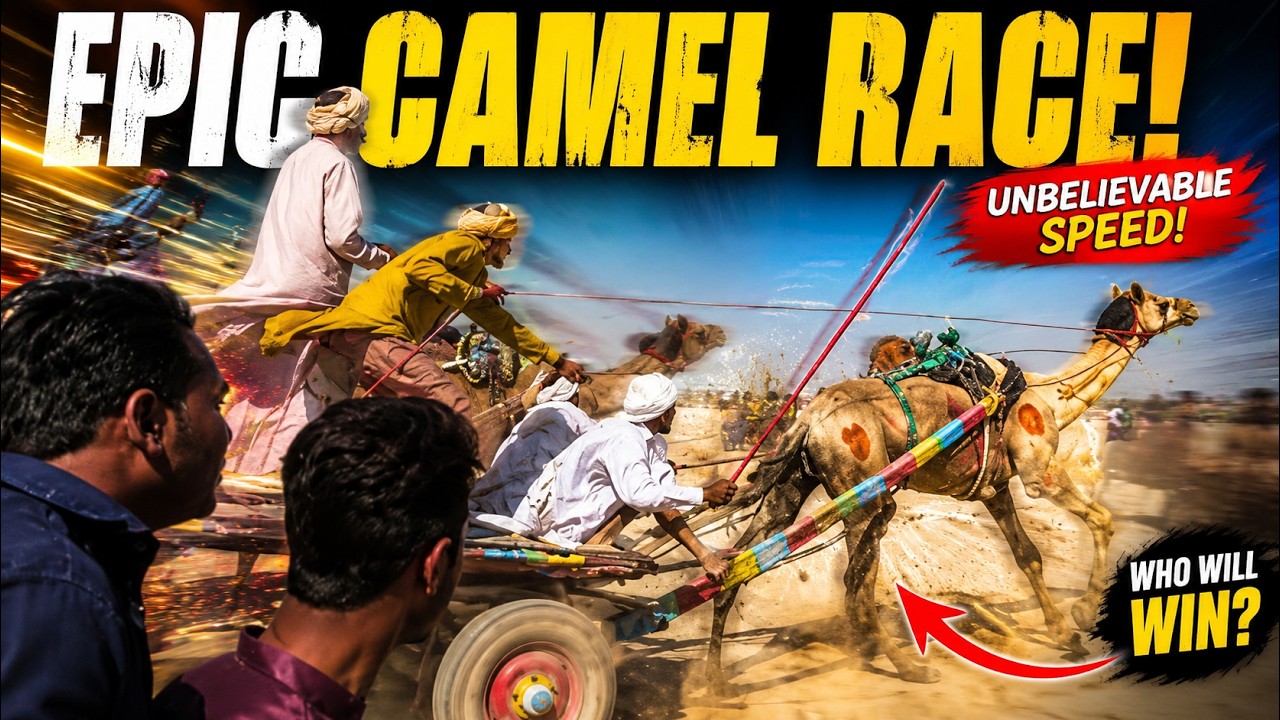Stunning Camel Dance In Cholistan Desert | Enchanting Cultural Show