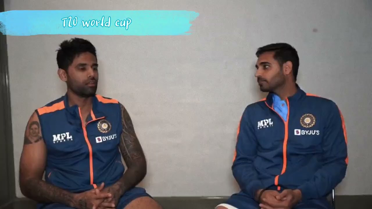 suryakumar yadav and bhuvi interwive on great inning #cricket_news #crickinfo #t20worldcup2022