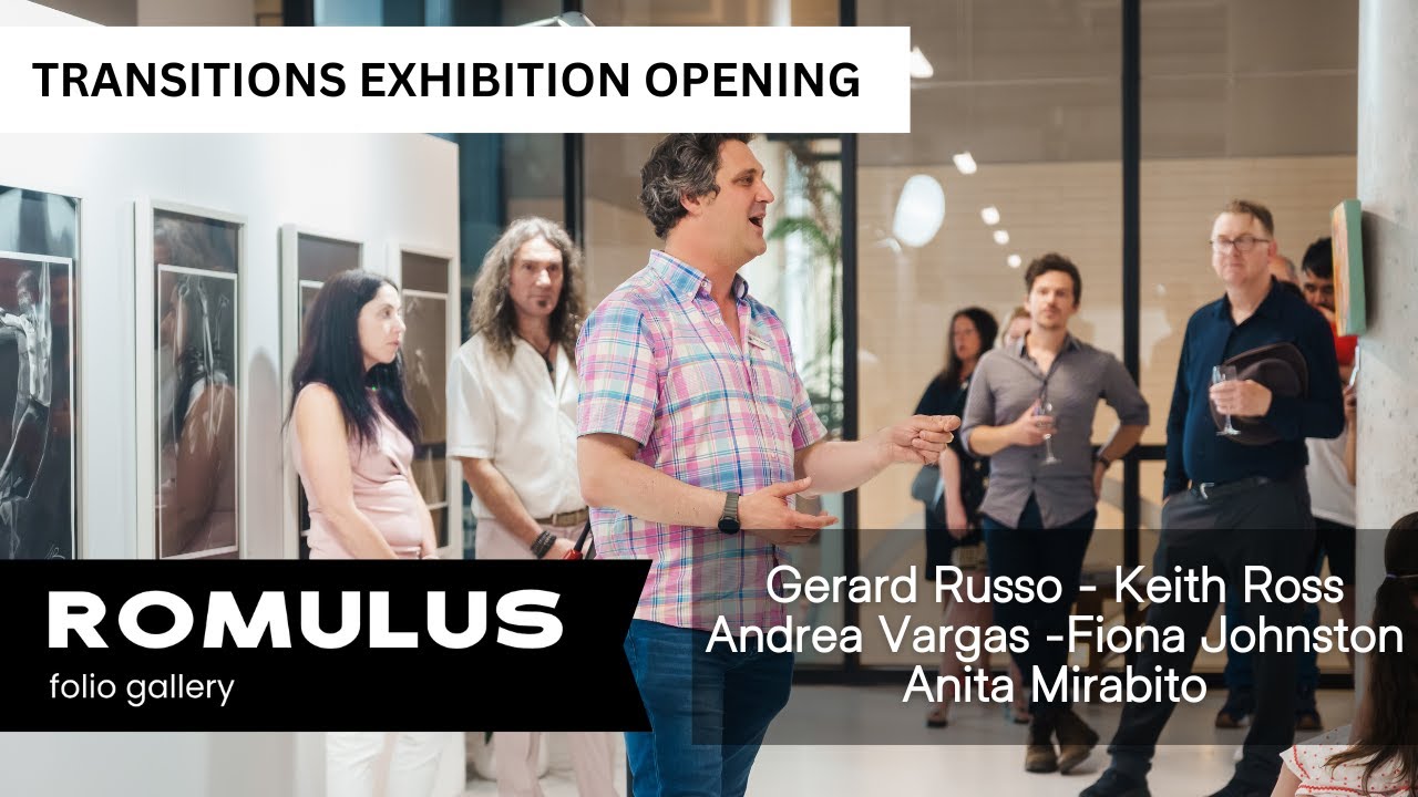 TRANSITIONS Opening Night | Romulus Folio Gallery, South Melbourne