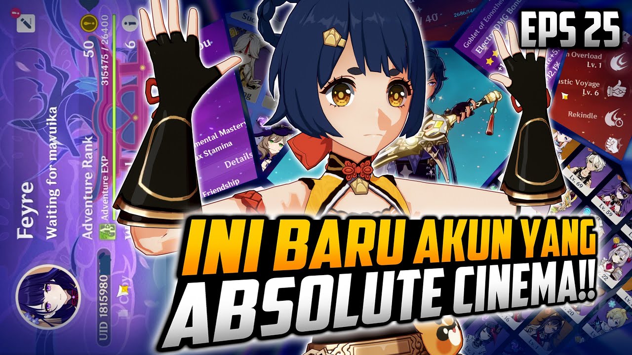 Benerin Akun Subscriber #25 - AKUN RUSAK, ARTE JELEK, BIKIN KENA MENTAL !! - Genshin Impact | Ditusi