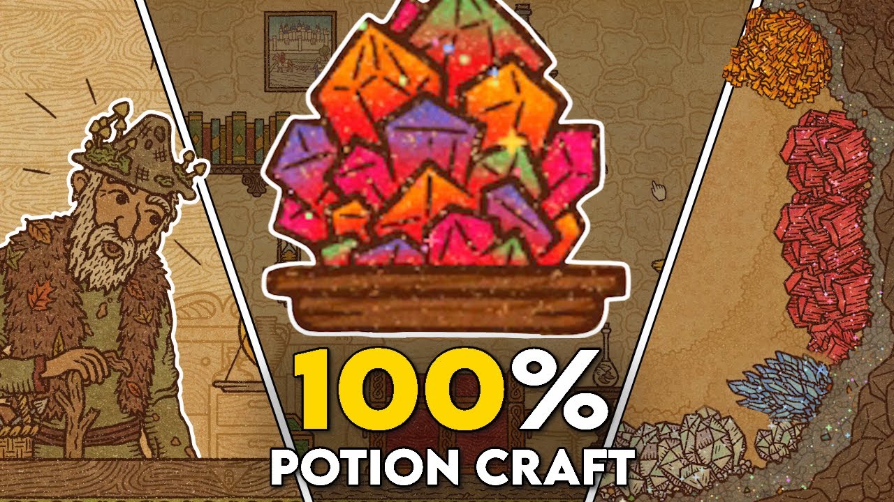 Я прошёл 100% Potion Craft
