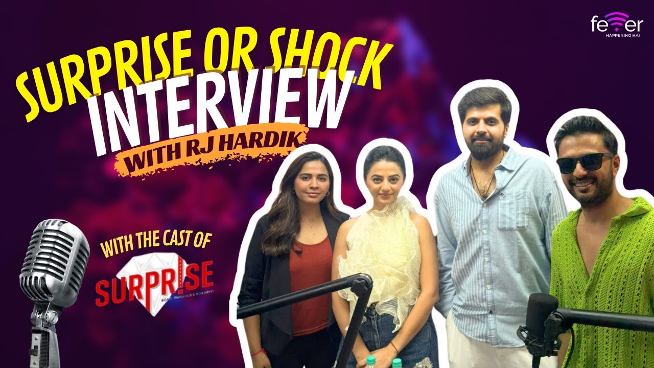 SURPRISE Movie Full Cast Interview 🎥 | Exclusive Podcast with RJ Hardik #podcast #interview#gujarati