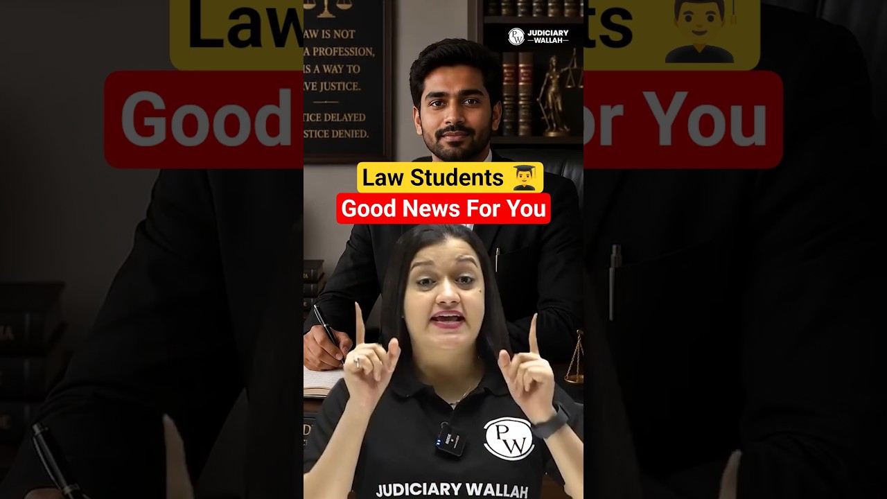 Law Students: Good News For You 🫵 #Shorts #APO #Judiciary #PCSJ #LawOfficer #LawWallah