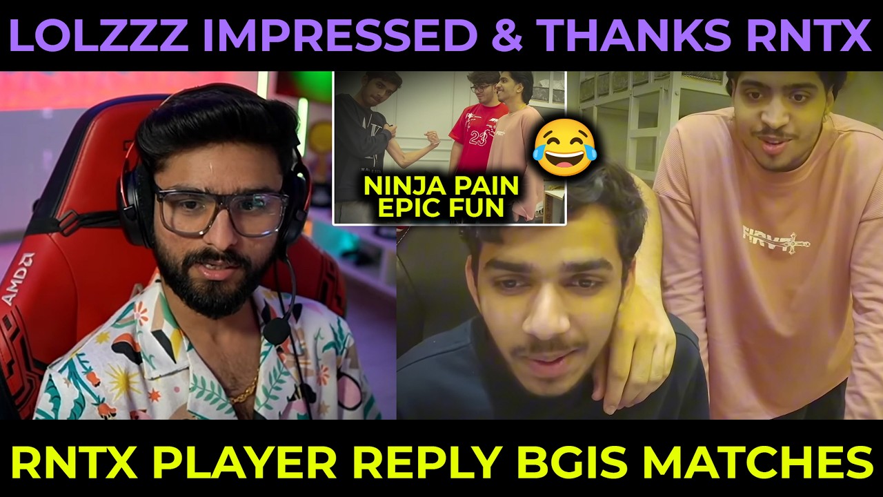 LolzzZ Thanks RNTX🥵 RNTX Reply BGIS Round 4 Match😧 NinjaJOD Tracegod Pain🤣