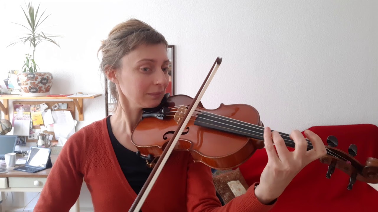 Alina Bauer (klezmer violin) plays #143 from Beregovski's Vol. 4