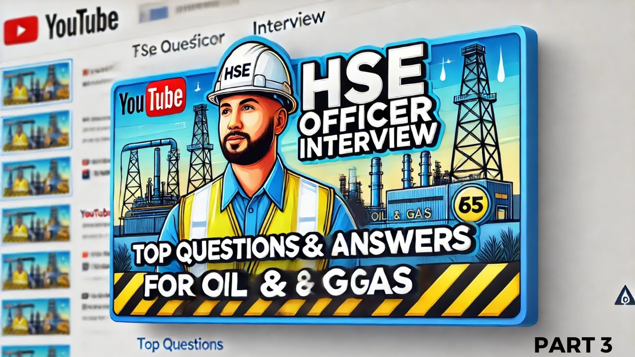 HSE Officer interview question answer | Part 3 | Safety officer interview questions for fresher