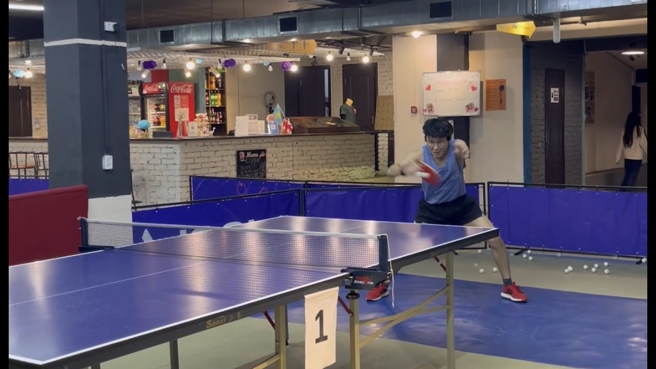 Перовой бекхенд (Reverse penhold backhand)