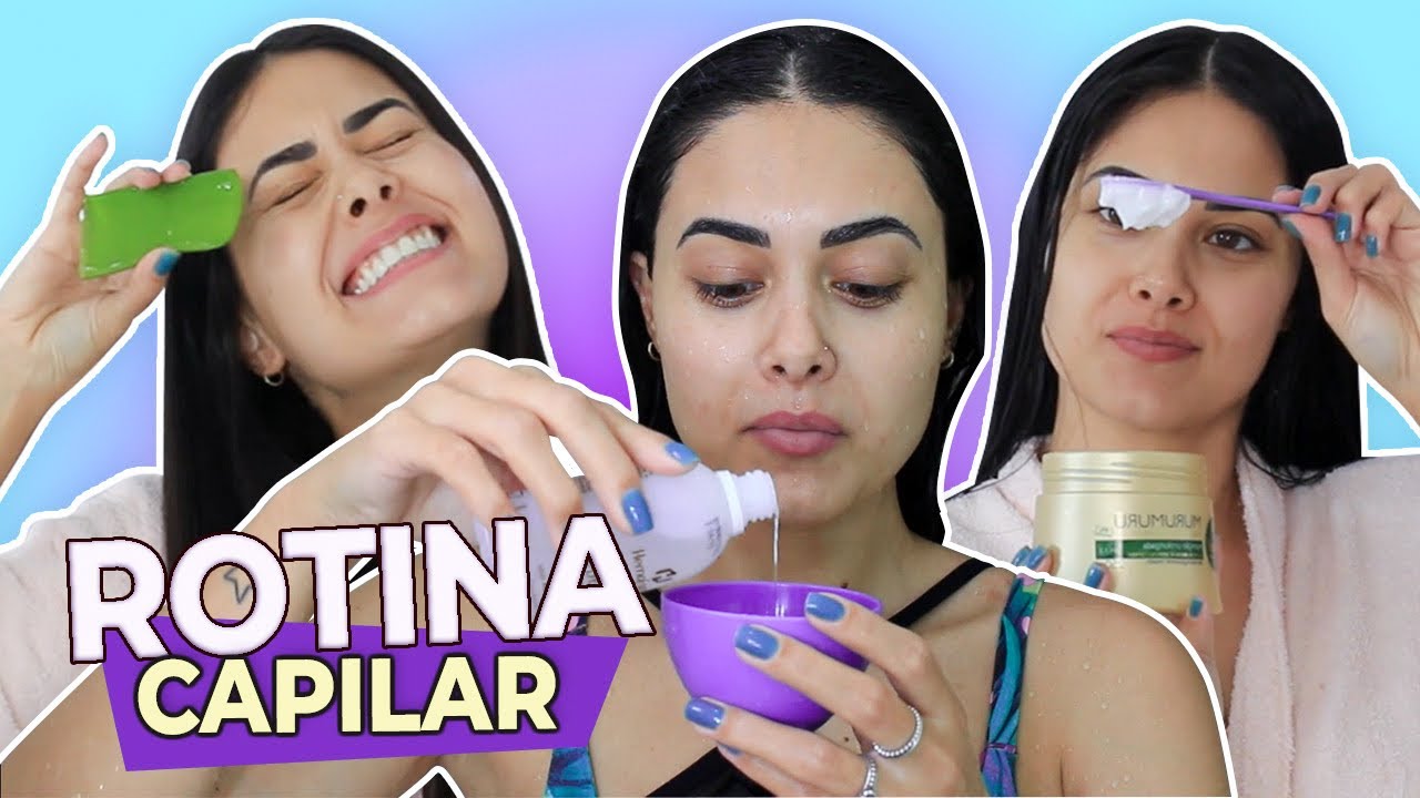 SUPER DICAS | Mostrei minha ROTINA CAPILAR de 1 dia!