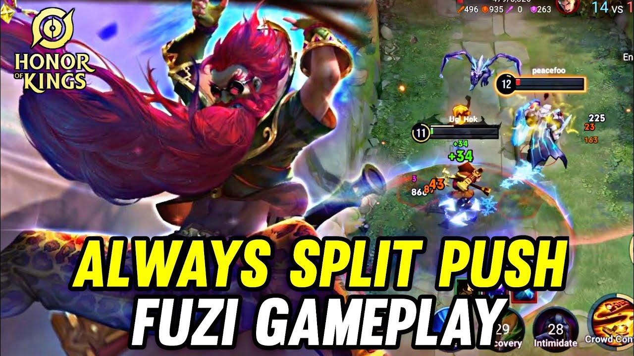 Honor Of Kings (Fuzi) Always Split Push