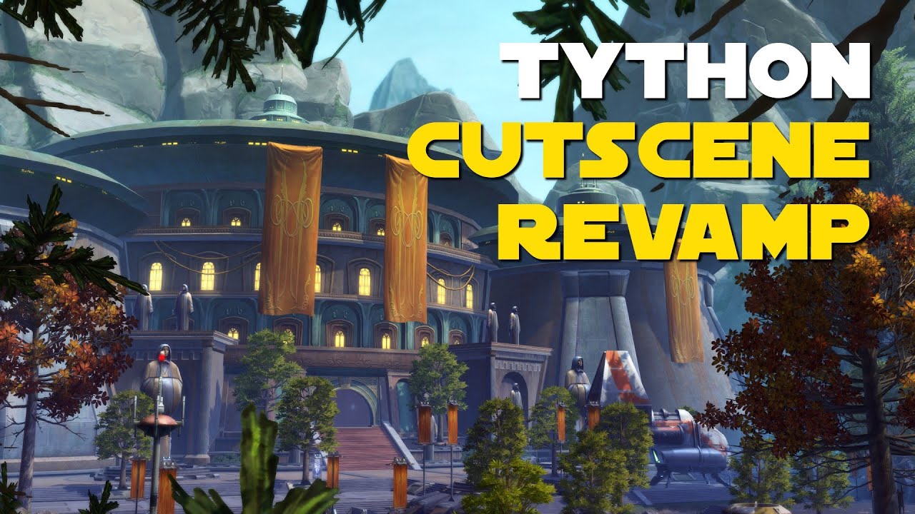 SWTOR 6.2 Tython Cutscene Revamp Comparison