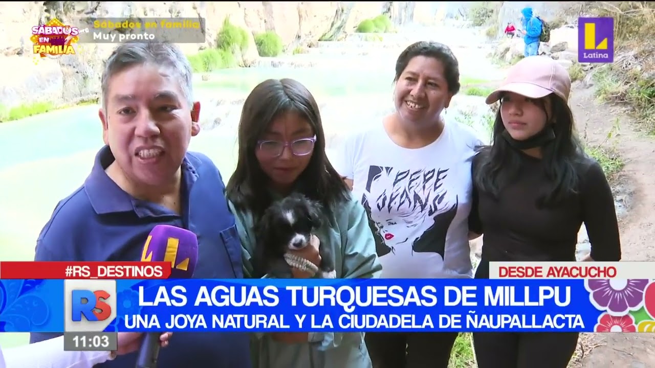🔴 #ReporteSemanal | Las aguas turquesas de Millpu, una joya natural y la ciudadela Ñaupallacta.