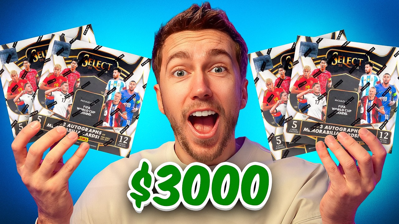 I Opened 4 World Cup 2026 Themed Football Boxes! ($3000)