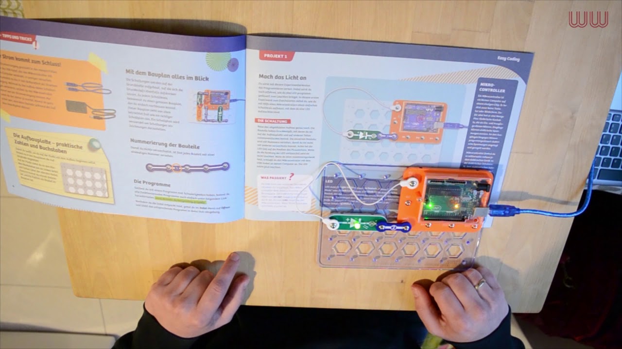Kosmos - Easy Coding - Auspacken und Testen