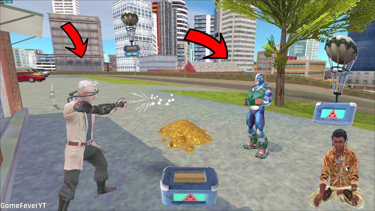 Rope Hero Mafia City Wars (All Missions Complete Part 06) Insanity and Talent - Android Gameplay HD