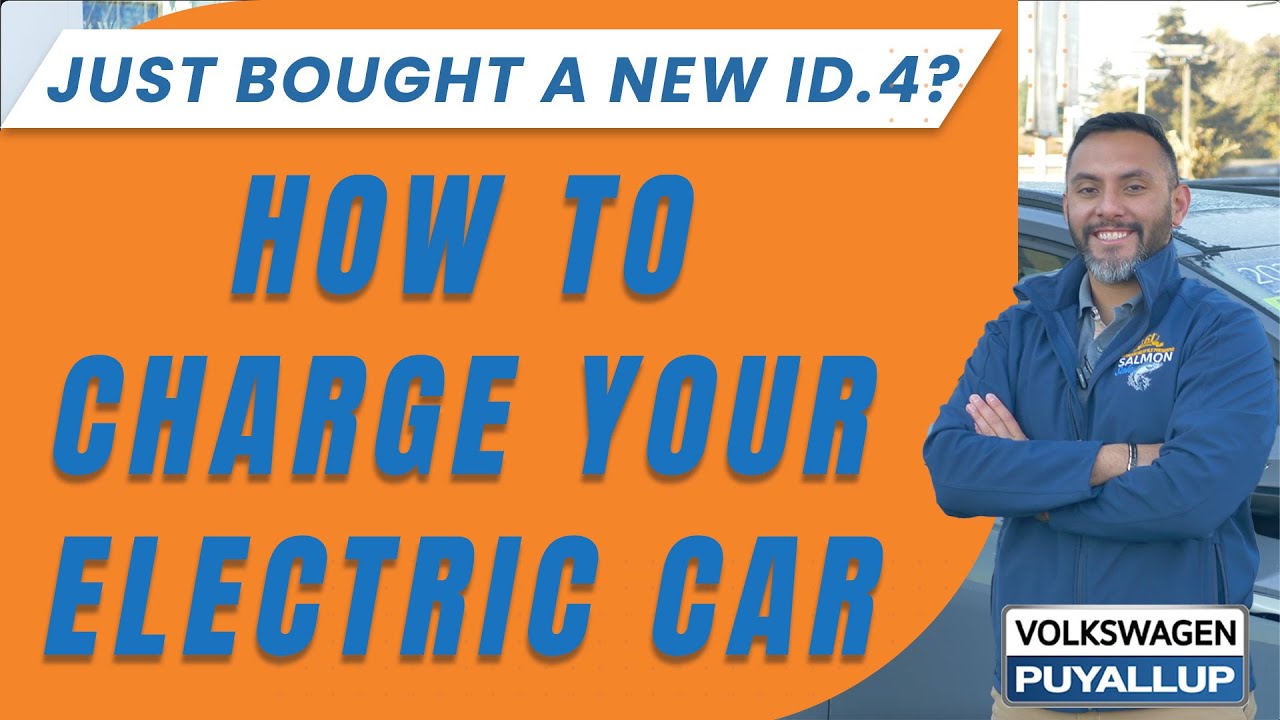 NEW ID.4 CHARGING l How to Charge your ID.4 Correctly