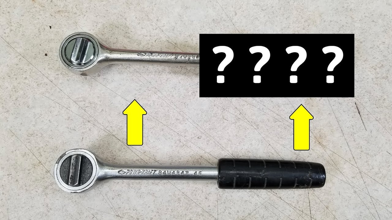 How to make a custom handled ratchet - replace a ratchet handle