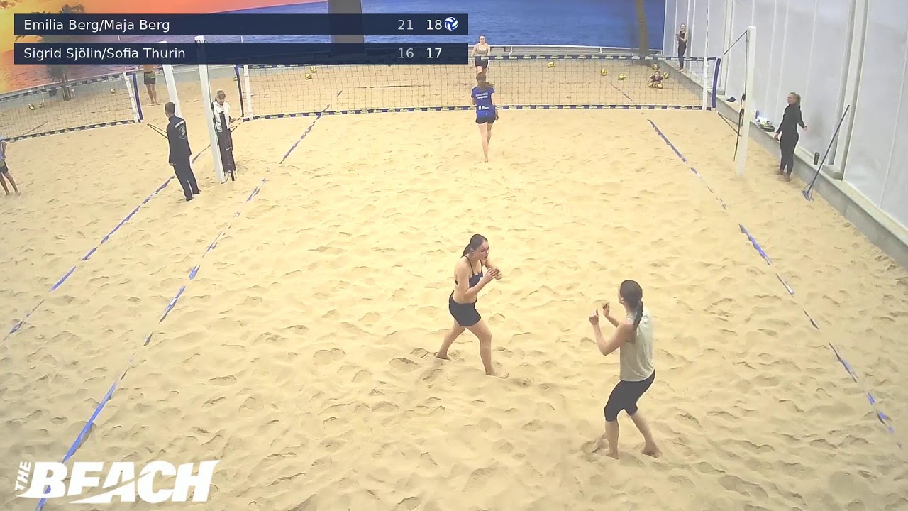 Gruppspel - Emilia Berg / Maja Berg vs Sigrid Sjölin / Sofia Thurin