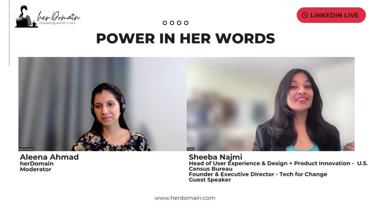 HerDomain | Power in her words with Sheeba Najmi and Aleena Ahmad [Ep 12]