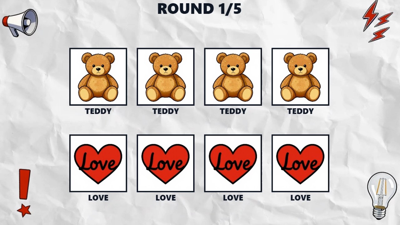 Say The Word On Beat Challenge | Level 1-5 | Happy Valentine’s Day