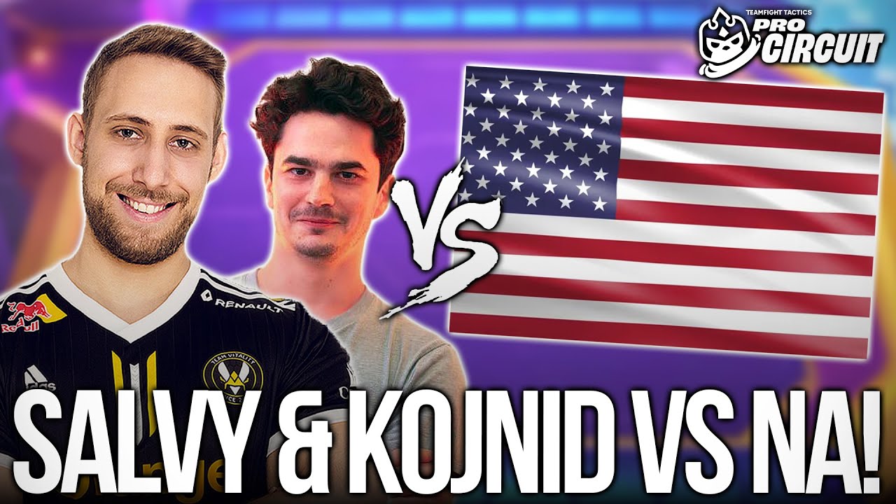 195Damage Amp auf Kayle?! | Salvy und Kojnid vs NA | TFT Pro Circuit Tag 1 Game 3