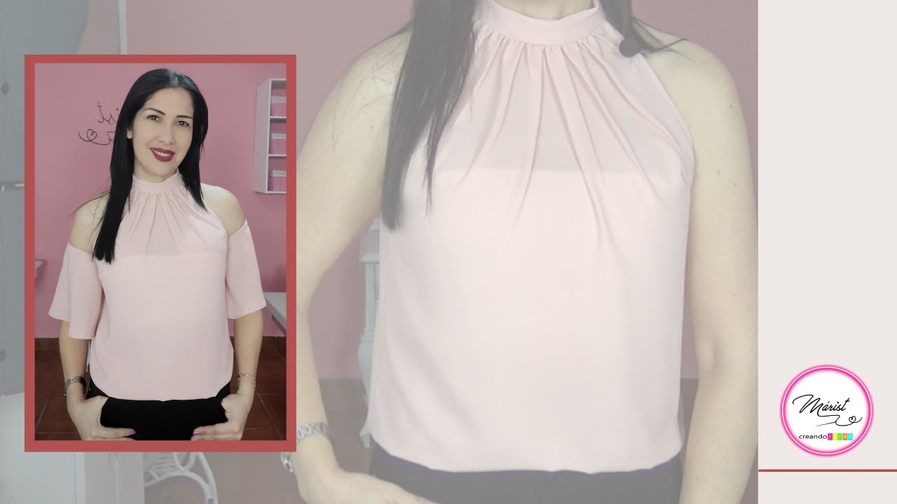 #37 CONFECCIÓN BLUSA HALTER| IDEA PARA PONERLE MANGAS| TE VA A ENCANTAR 🤩