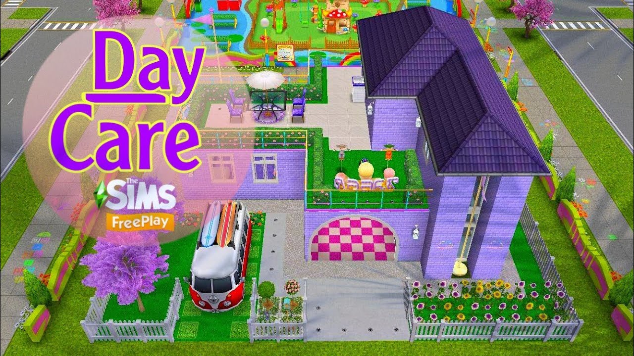 DAYCARE💜🏡👧🍭|Simsfreeplay