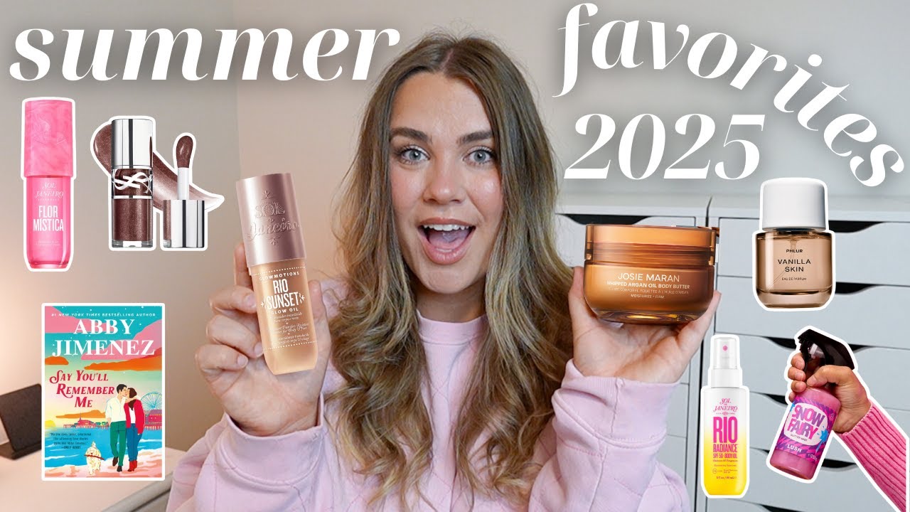 *beauty products* you NEED this summer! ✨ summer 2025 favorites