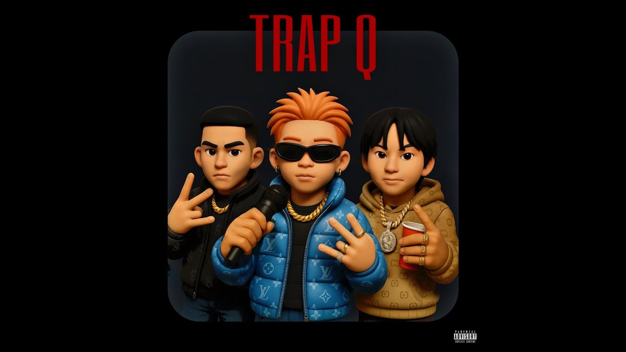 TRAPQ - Youngboy9T ft GhostT & ZIT ( OFFICIAL LYRICS VIDEO )