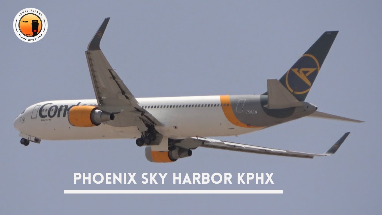 Plane Spotting Phoenix Sky Harbor International Airport PHX
