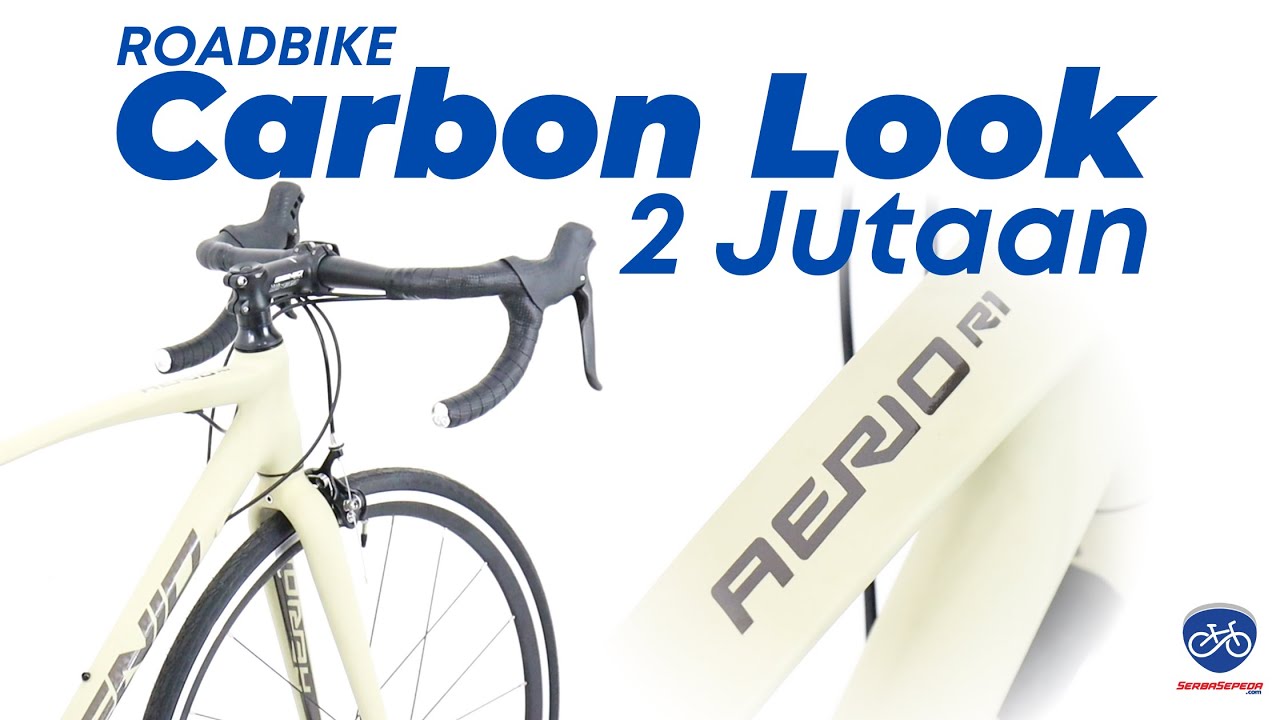 Genio Aerio R1: Roadbike Carbon Look 2 Jutaan!