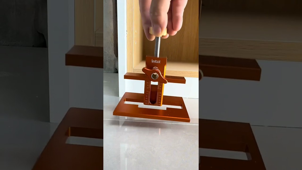 Perfect cabinet door alignment made easy