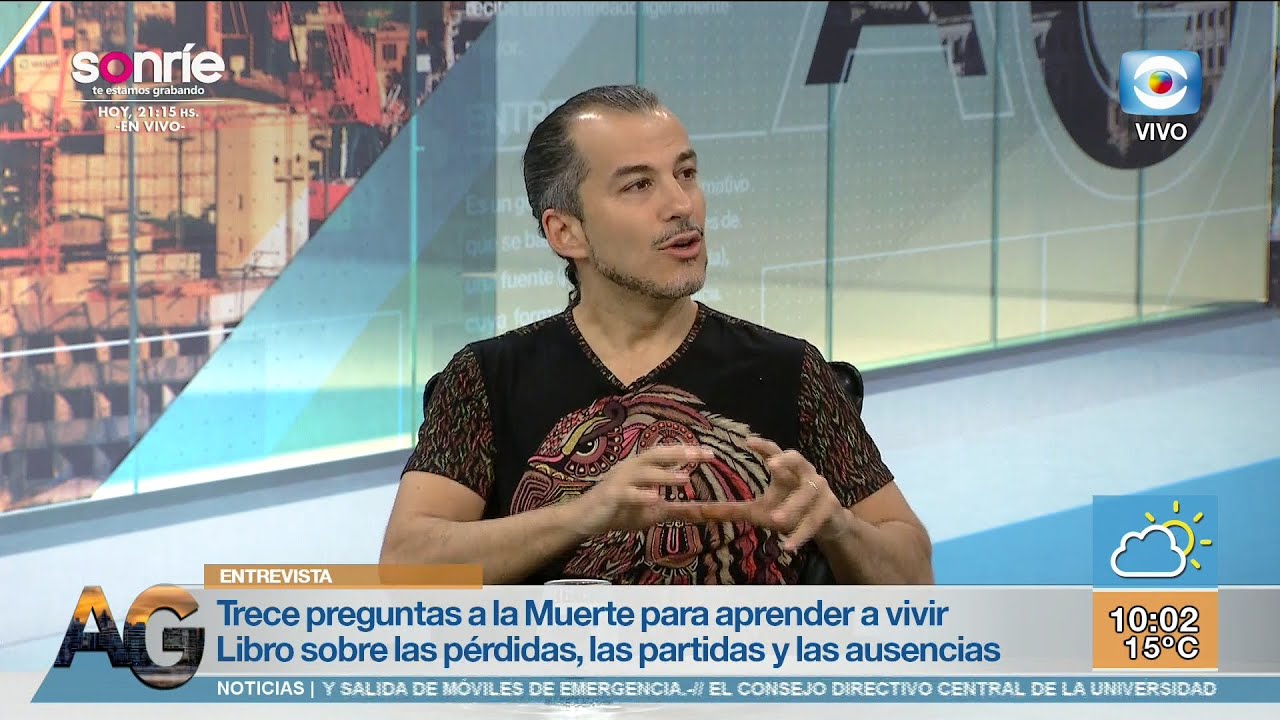 Entrevista- Libro: “Trece preguntas a la Muerte” / Alejandro Corchs, autor