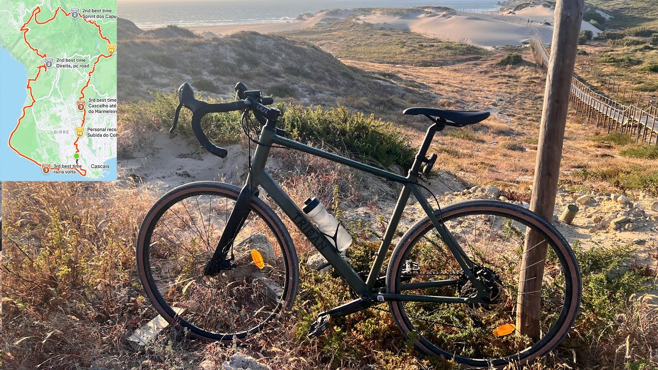 🚴‍♂️ Exploring Sintra's Secret Trails 🌲 by Bike | Guincho Beach 🌊