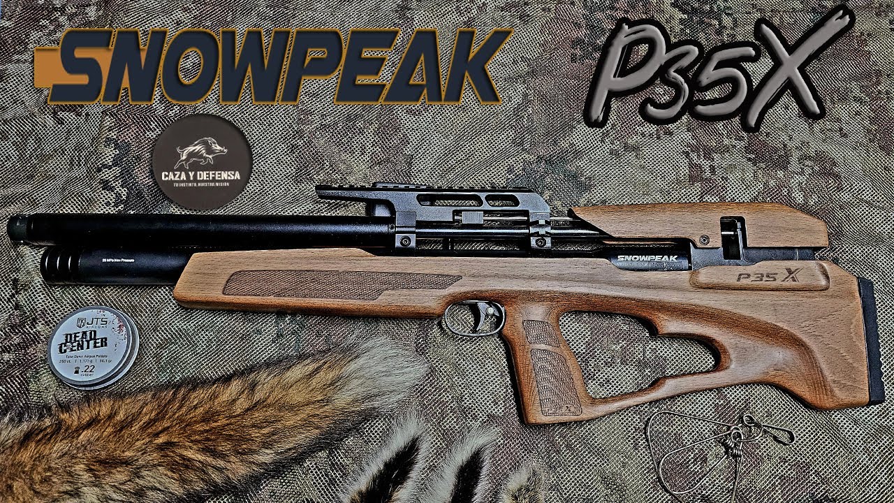 NEW SNOWPEAK P35X 5,5mm, INCREIBLE BULLPUP.