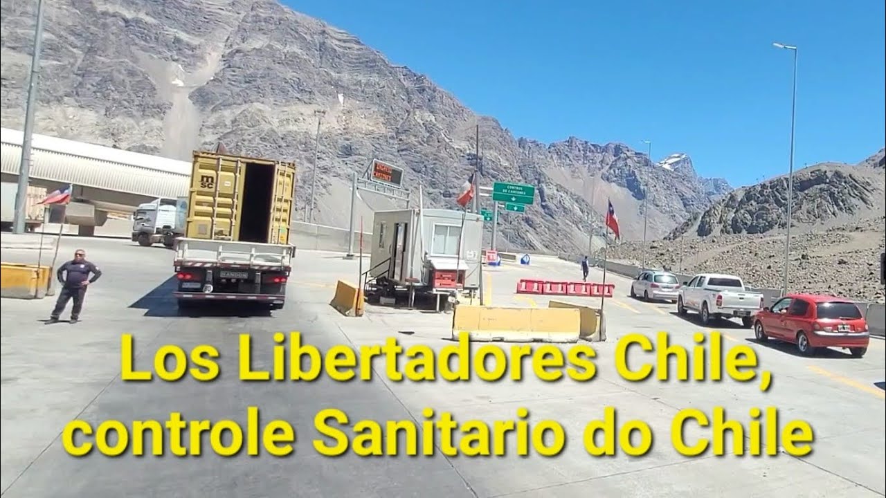 É aqui que fiscalização os alimentos que entram no Chile. 