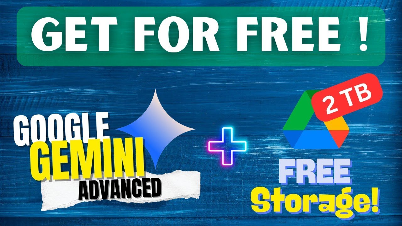 Получите 2 ТБ хранилища Google Drive бесплатно с Gemini Advanced [100% официальный метод]
