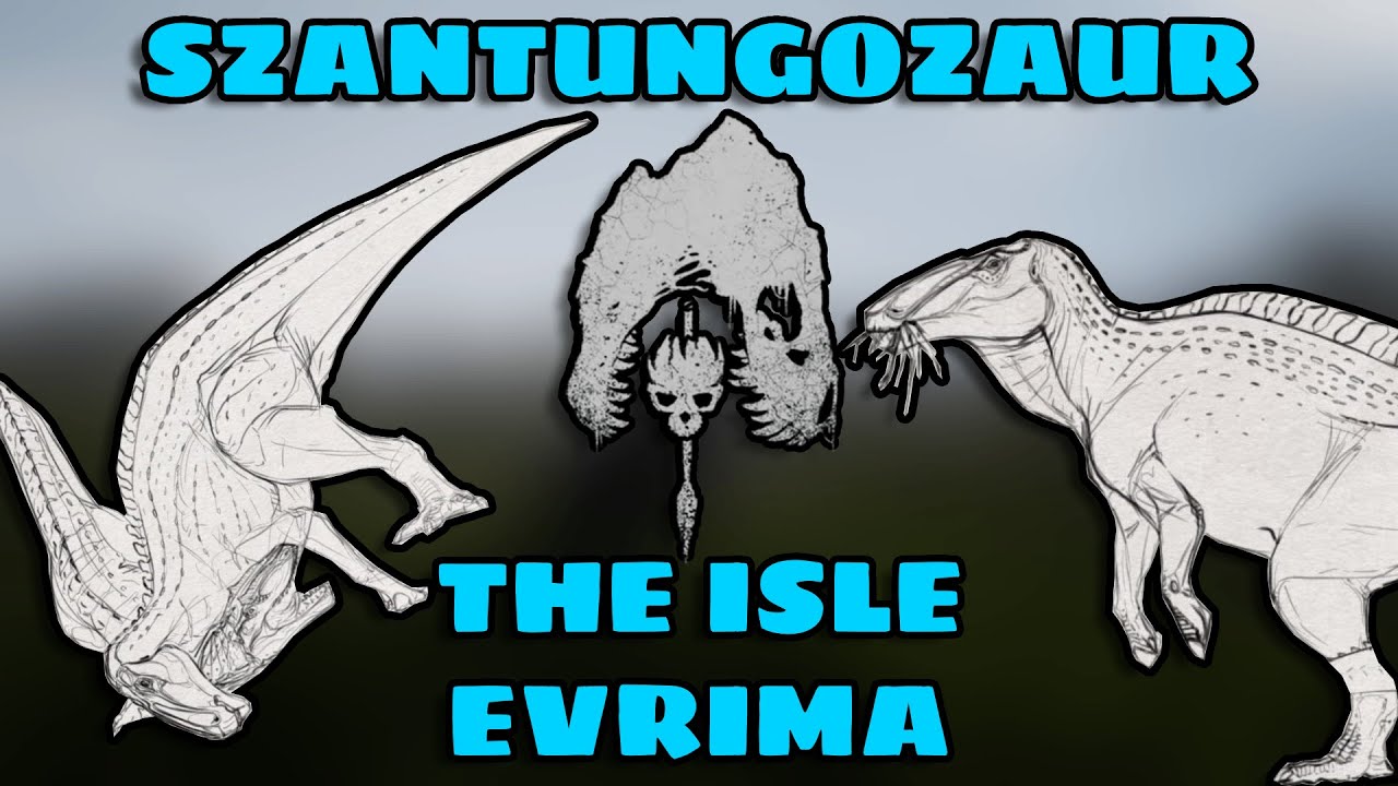SZANTUNGOZAUR W THE ISLE EVRIMA. ANALIZA KONCEPT ART.