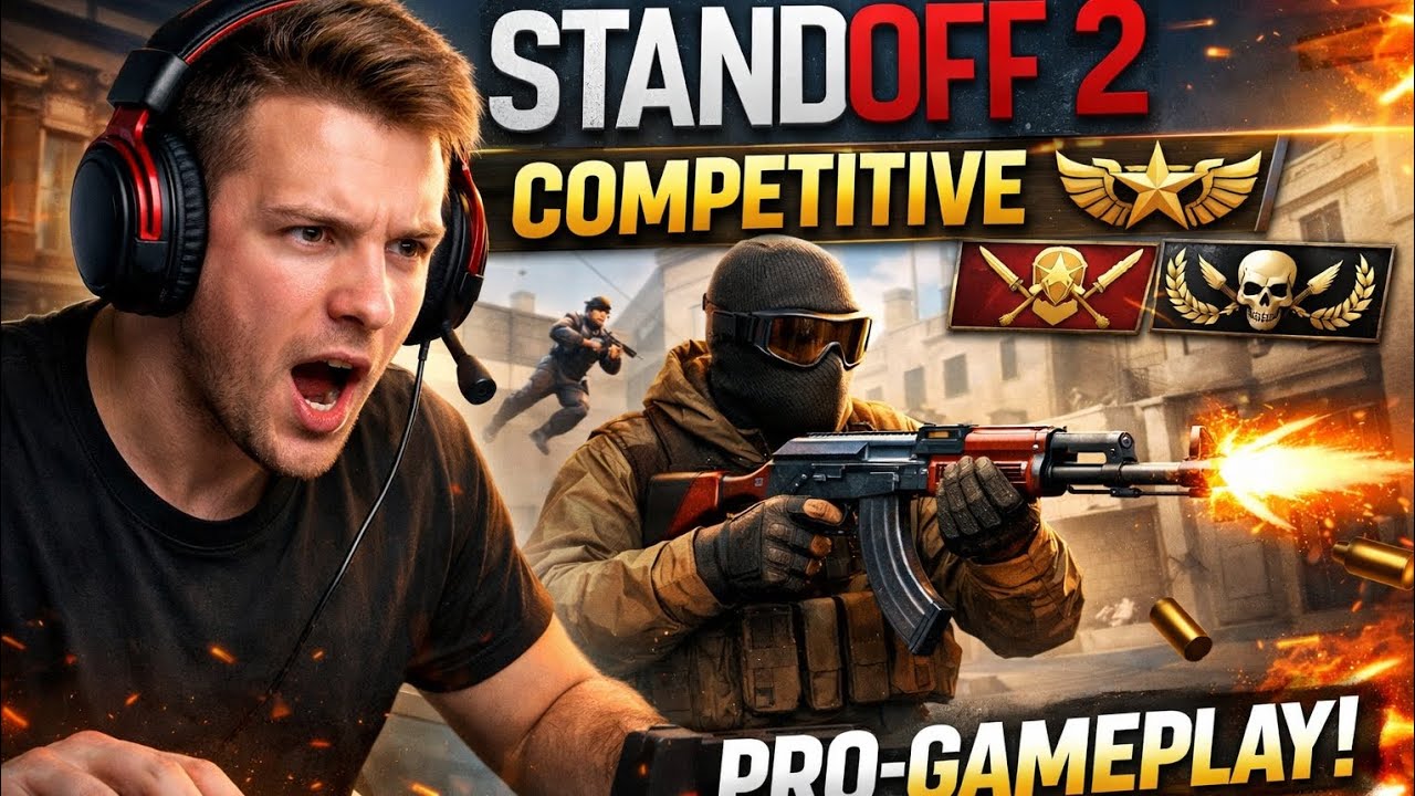 🔥 Standoff 2 Competitive Gameplay In this video I jump into ranked competitive matches in Standoff 2