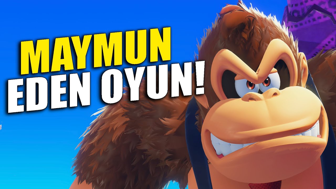 PARANIZLA MAYMUN OLABİLECEĞİNİZ OYUN -  Donkey Kong Bananza