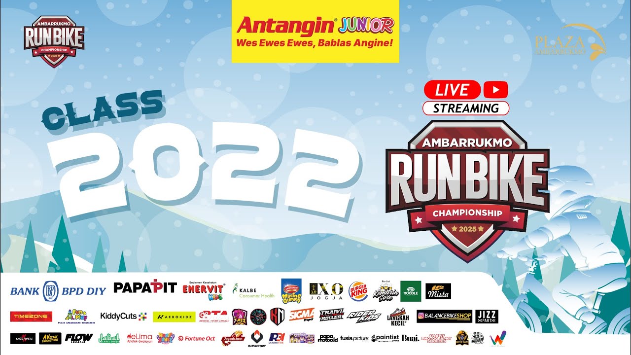 [LIVE] AMBARRUKMO RUNBIKE CHAMPIONSHIP 2025 I CLASS 2022 BOYS & GIRLS