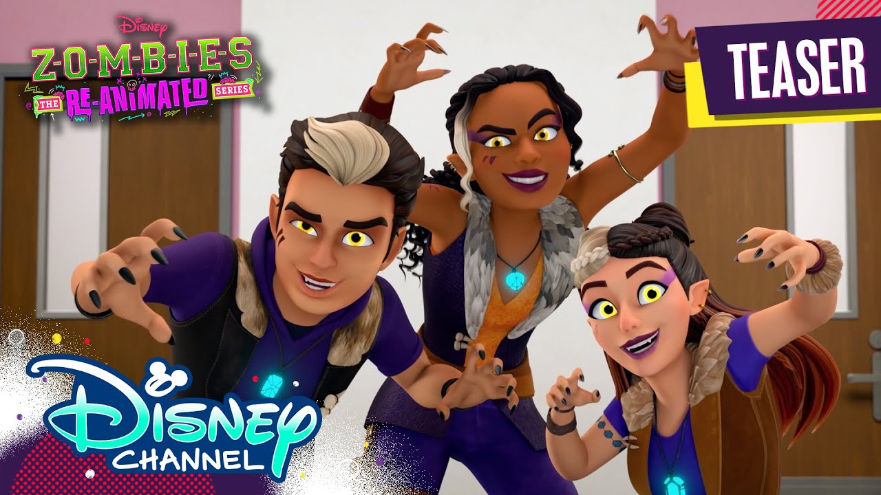 ZOMBIES The Re-Animated Series 📣 | Teaser | NEW SERIES | @disneychannelanimation