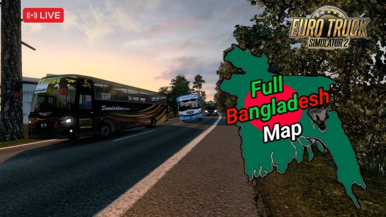 কয়রা থেকে গাবতলি পর্যন্ত গ্রামিন বাসের মাথানষ্ট ড্রাইভিং |Probd MapV11|Bangladeshi bus game|