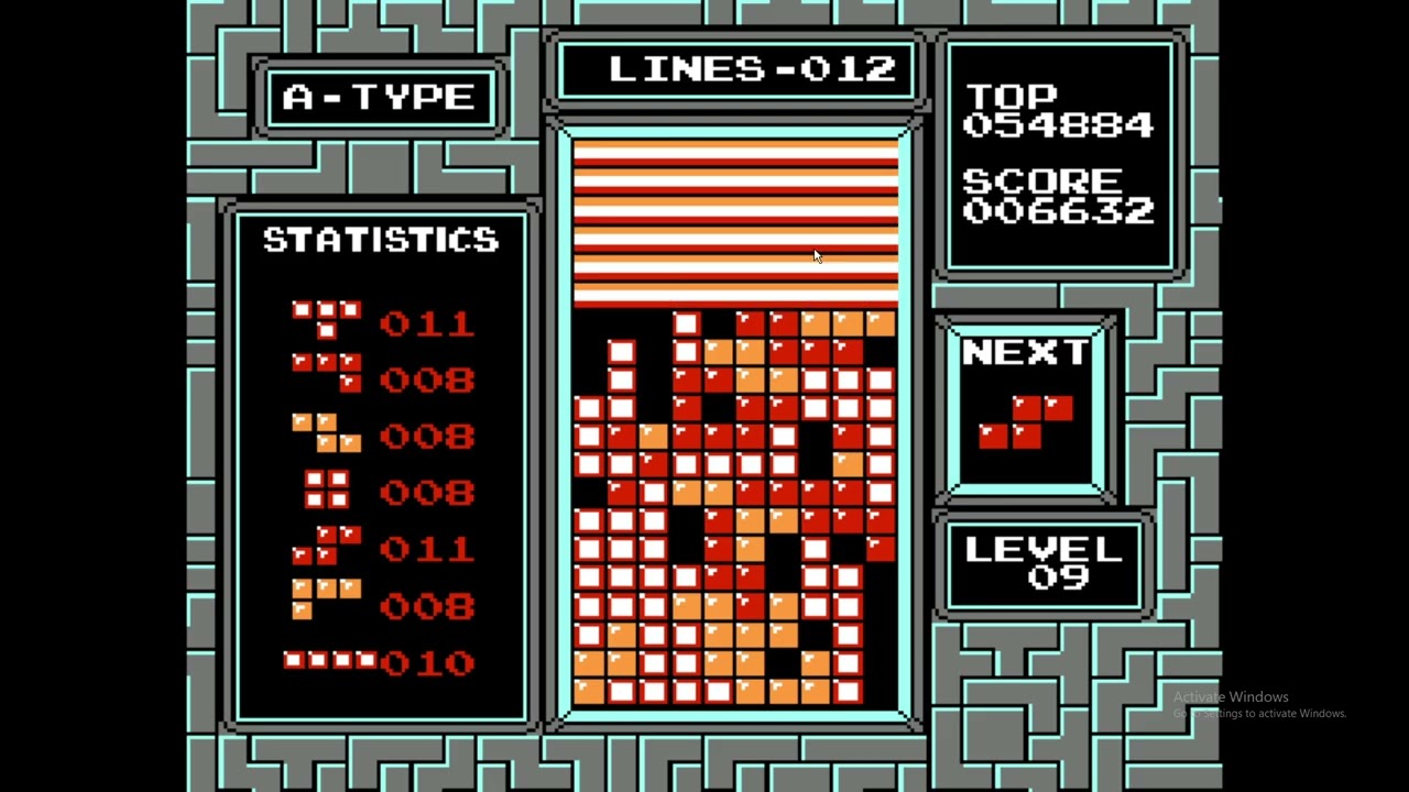 Tetris Run #4