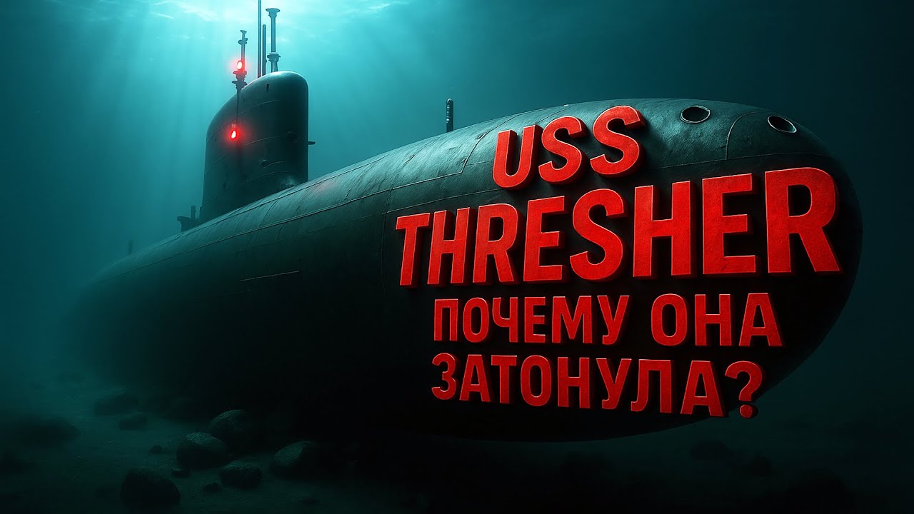 🔥 ТАЙНА ГИБЕЛИ USS THRESHER: Почему САМАЯ СОВЕРШЕННАЯ подлодка США исчезла навсегда?