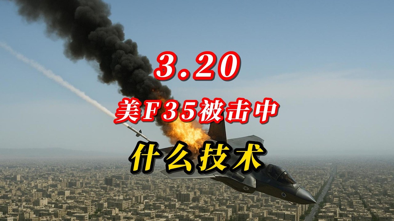 3.20美F35被击中？！什么技术？