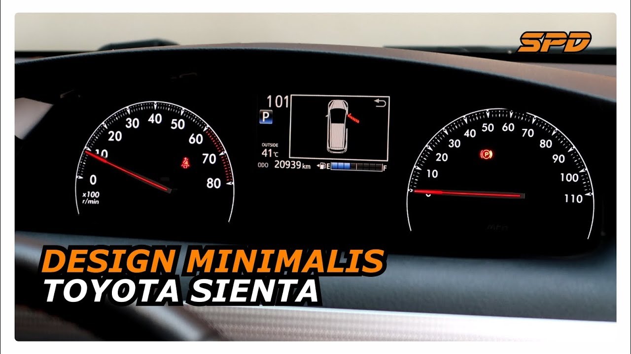 Modif Speedometer Sienta Simpel dan Minimalis