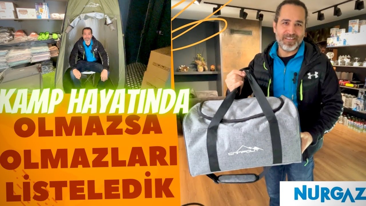 Karavan, Kamp Hayatında ,Olmazsa olmaz Ürünleri NURGAZ SHOPTA inceledik.